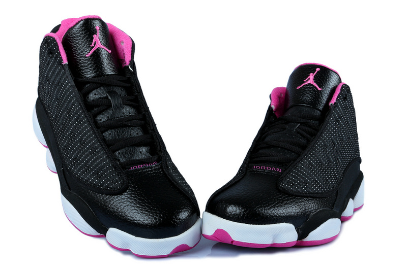 Air Jordan 13 Women Shoes Black/Red Online
